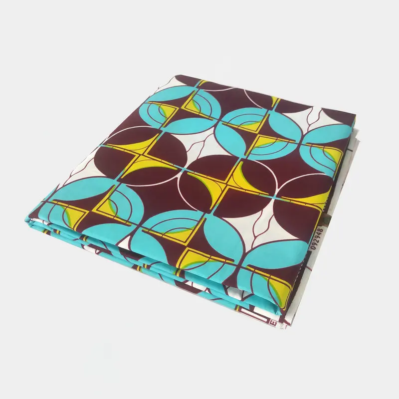 Wax Print Block Fabric African Wax Cotton Item No.M4-2