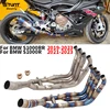 For BMW S1000R S1000RR 2019 2020 2021 2022 2023 Motocycle Exhaust Titanium alloy Front Pipe Modified Escape Moto Free Shipping
