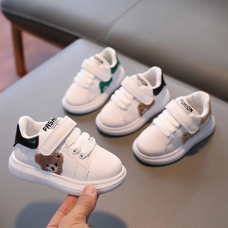 Autumn Baby Boys Girls Panda Sneakers 1-6 Year Toddlers Fashion Sports Board Flats Infant Shoes 2