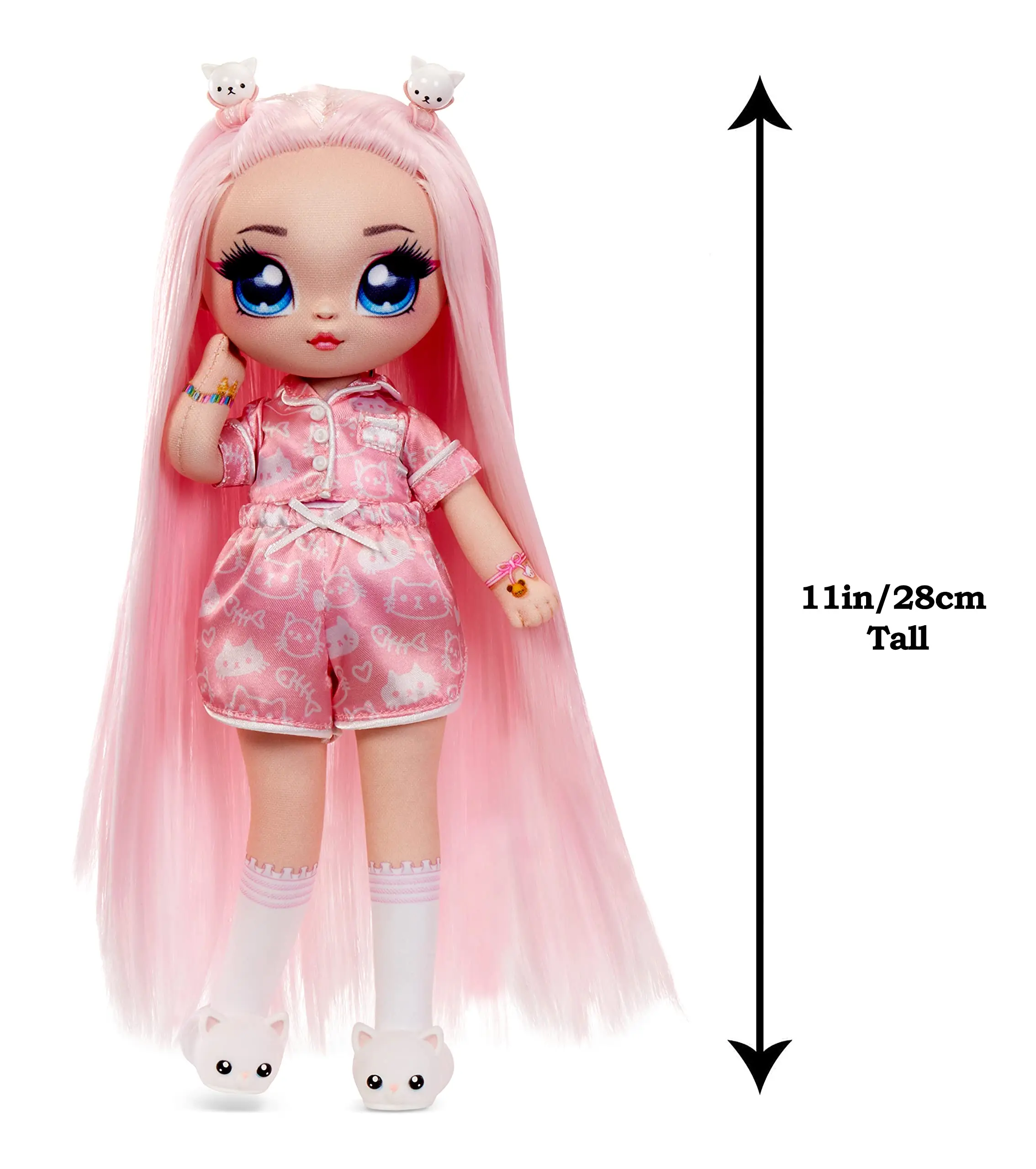 Na! Na! Na! Surprise Teens Slumber Party Doll – Lara Vonn, 11" Soft Plush Fashion Doll With Teddy Bear Inspired Outfit