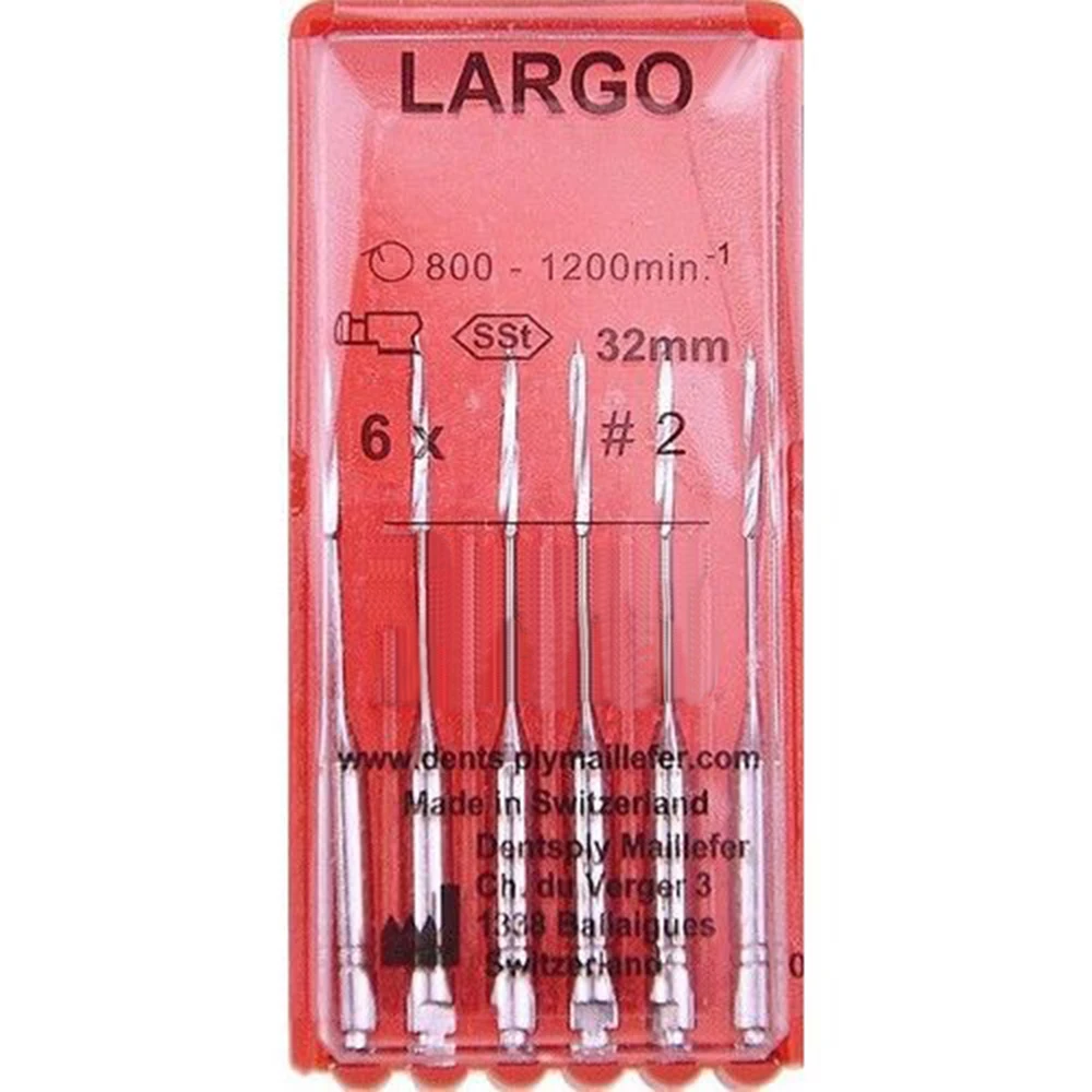 Dental Endodontic 28/32mm 2 Largo Peeso Reamers Drills Gates Glidden