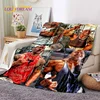 3D The Rock Dwayne Johnson Actor Soft Flannel Blanket,Throw Blanket Comfortable Blanket for Picnic Beds Sofa Home Bedroom Gift 4