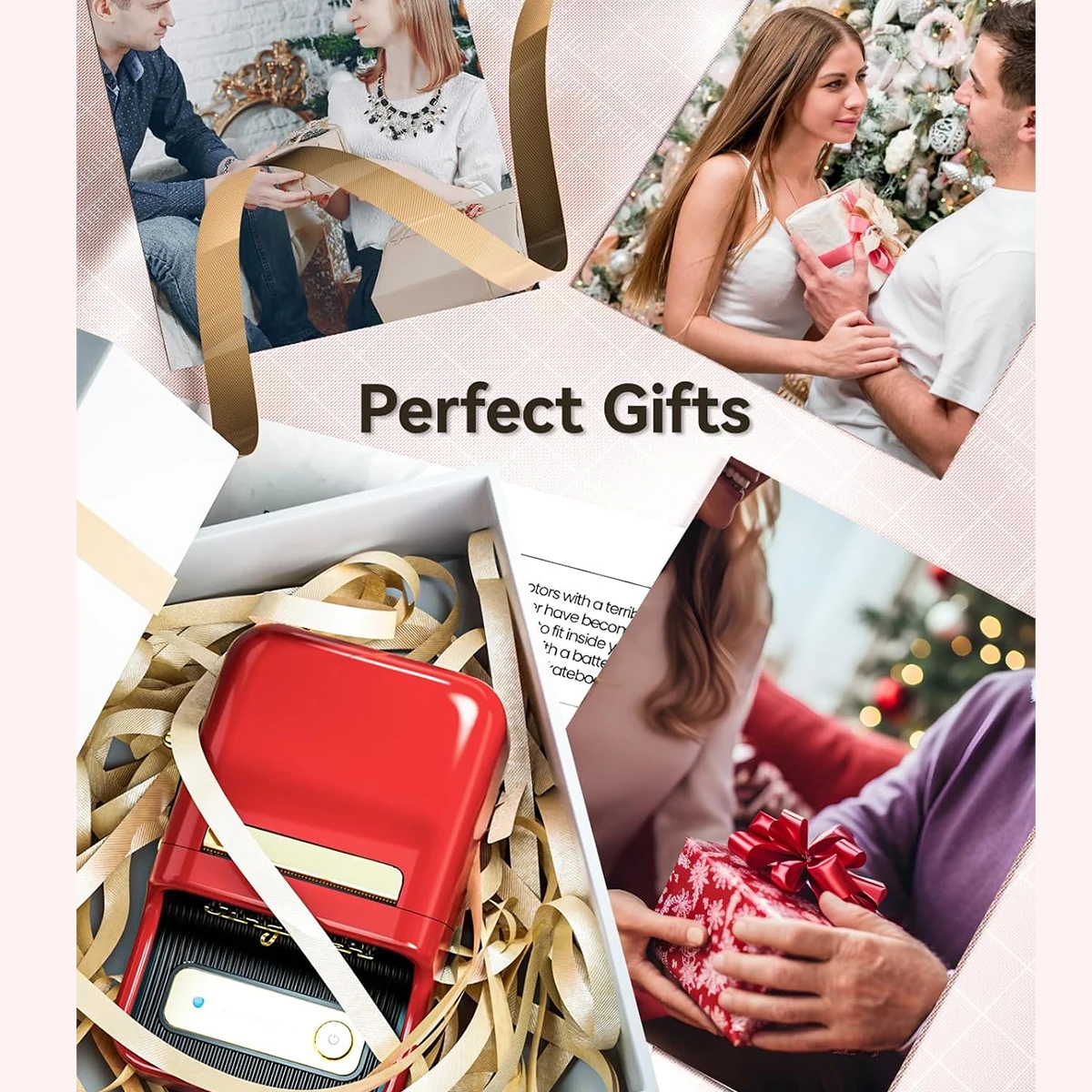 NEW Niimbot B21 Mini Portable Thermal Label Printer Mini Adhesive Sticker Maker for Home Office For Mobile Phone