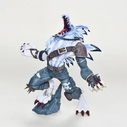 Digimon Adventure Were Garurumon PVC Statue - Anime Action Figure Desktop Ornament Collection Toy Gift (Were Garurumon)