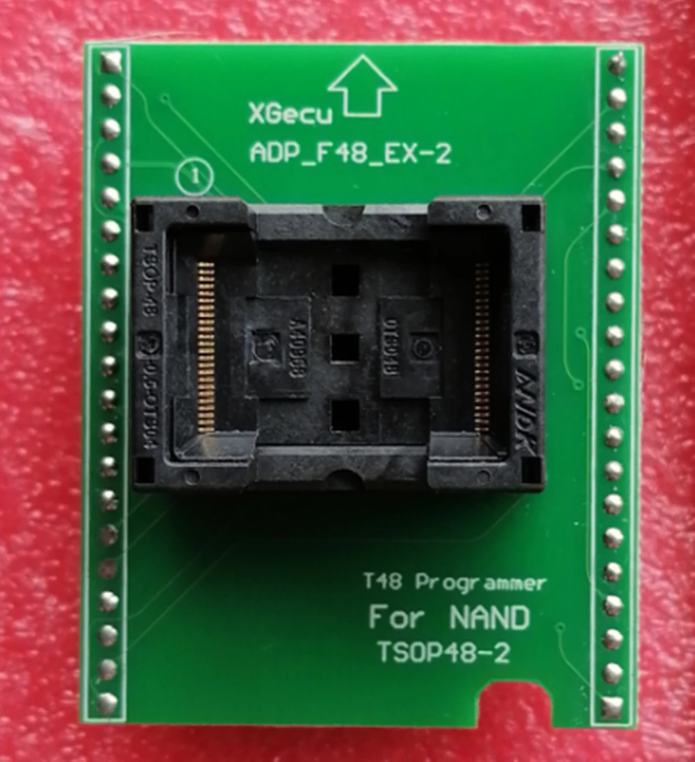 Presa adattatore NAND ADP_F48_EX-2 XGecu originale solo per programmatore T48 per chip Flash NAND Programmazione ADP_F48  7