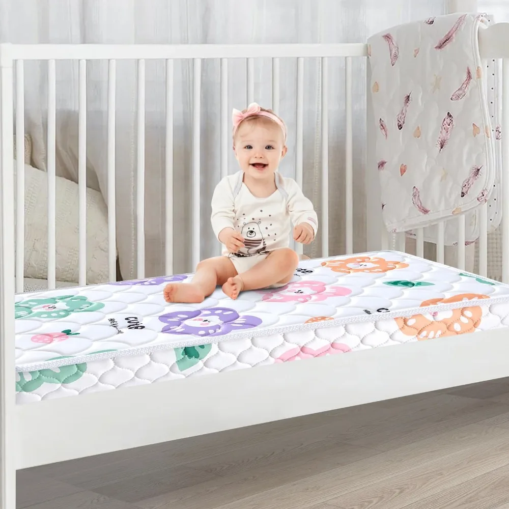 New Crib and Toddler Mattress, Premium Foam Baby Crib Mattress
