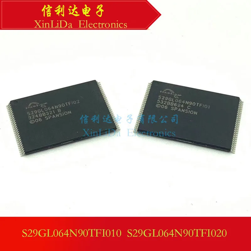 

Новые и оригинальные микросхемы памяти S29GL064N90TFI010 S29GL064N90TFI020 TSOP56