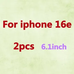Premium Tempered Glass Protective Screen Film - iPhone 16e (Rose Golden)
