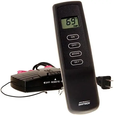 

Fireplace-remotes-and-thermostats, Black Fireplace fan