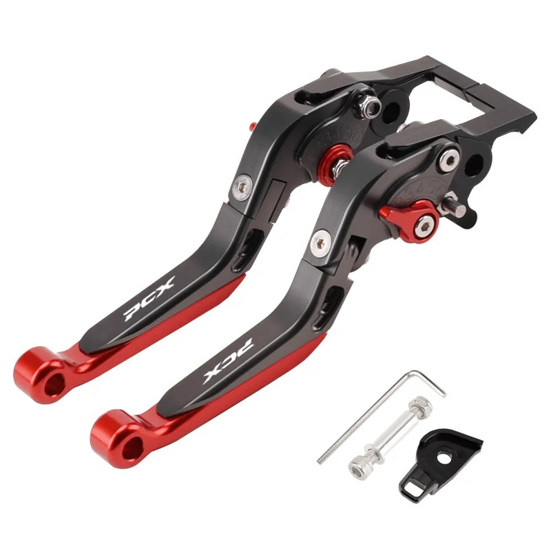CHEKIS echtes Motorradzubehör für HONDA PCX125 PCX160 ABS-Version spezielle modifizierte Bremshupe mit Feststellfunktion Bremshebel Feststellbremshebel Handbremse verstellbarer Griff faltbarer Dosengriff – Detail 30
