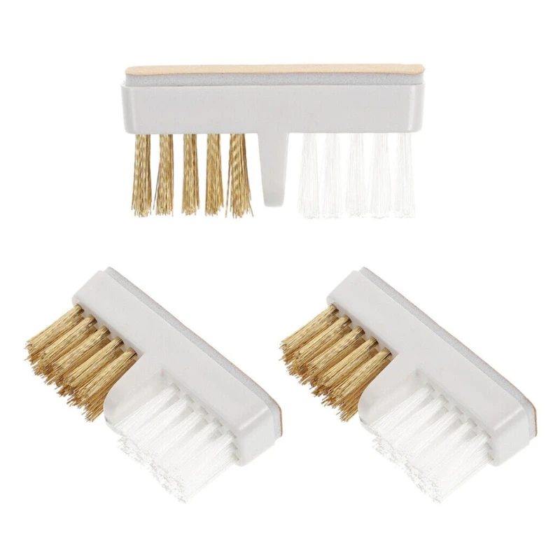 

Art Drill Bit Cleaning Brush Cleaner Drill Dual Wire Bit Effective to Clean Dropship
