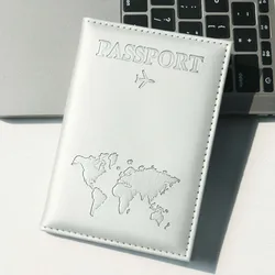Deluxe Slim Travel Passport Holder: Essential Cruise Accessory (Silver)