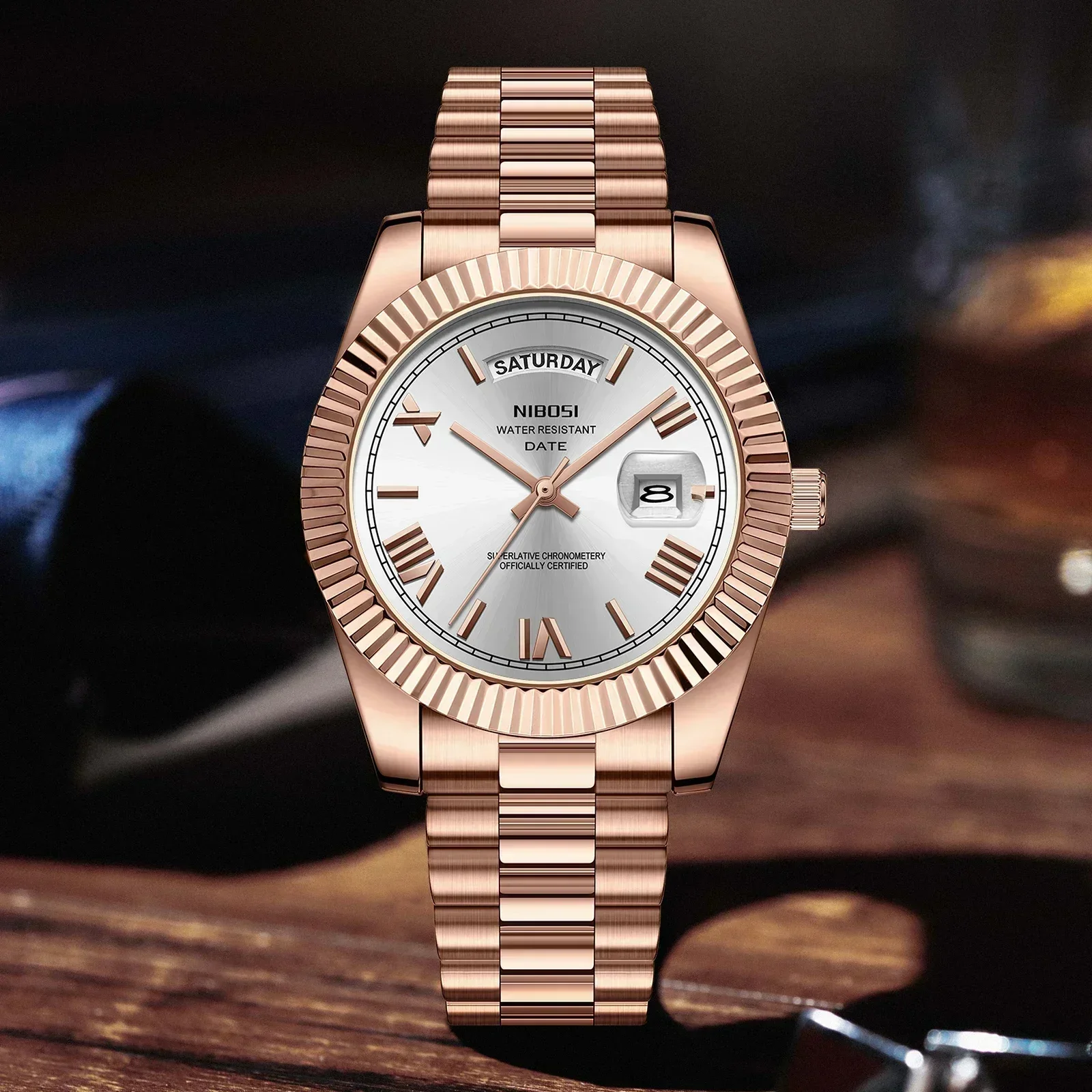 NIBOSI Fashion Watch Men Top Brand Luxury Wristwatch Day Date Miyota Quartz Men Watch Waterproof Steel Role Clock Reloj Hombre - AliExpress 1511