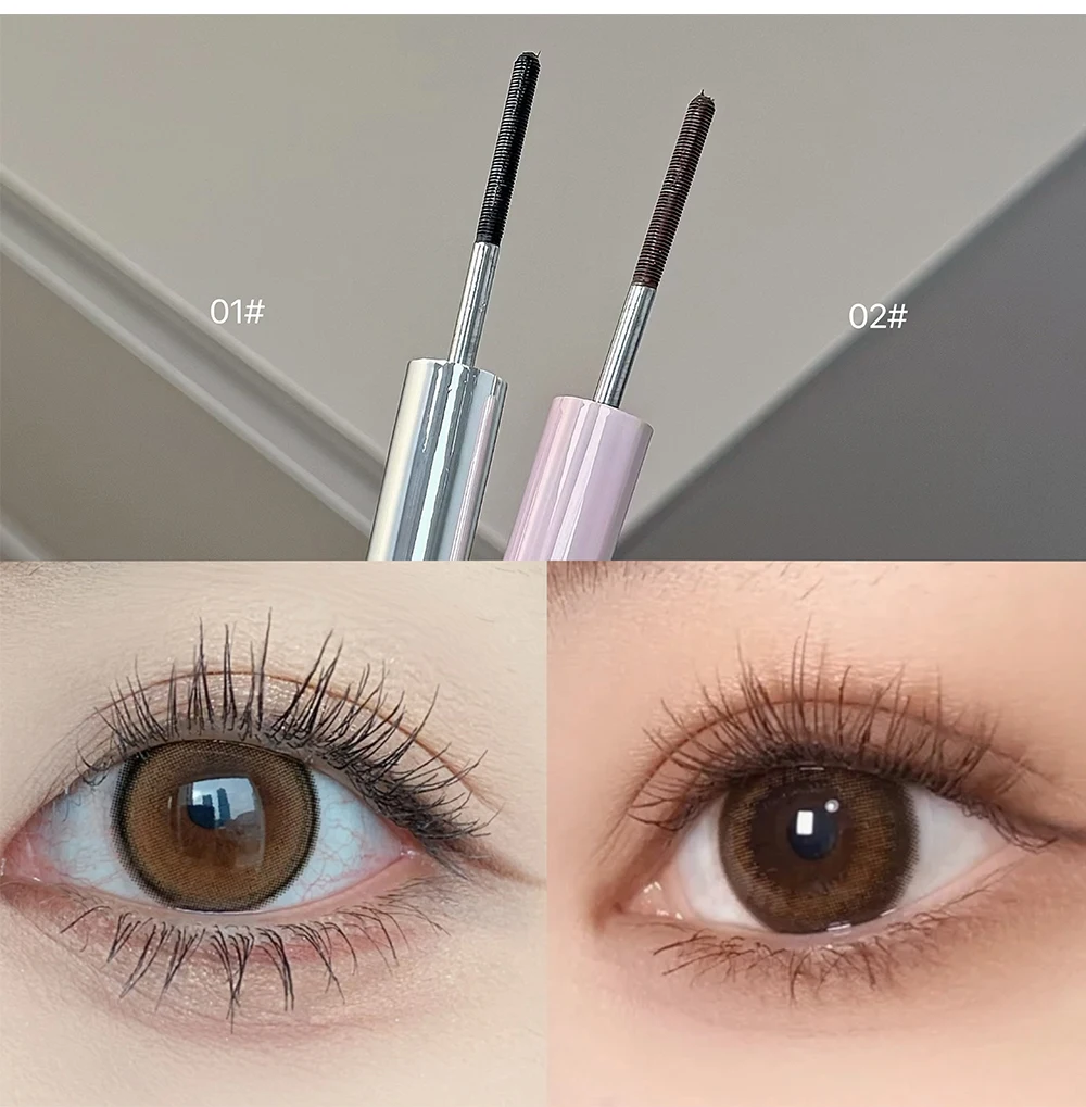 Waterproof Lengthening Mascara For Silky Long Lasting Black Lashes_voghion.com