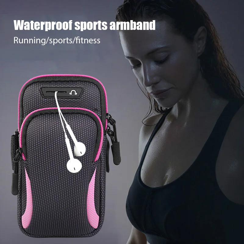Mobile Phone Armband For Running Arm Phone Holder Sports Mobile Bag iPhone 11 Smartphones Under 6.5" mobile phone armband,phone arm band,phone armband,sports arm bag,fitness arm bag
