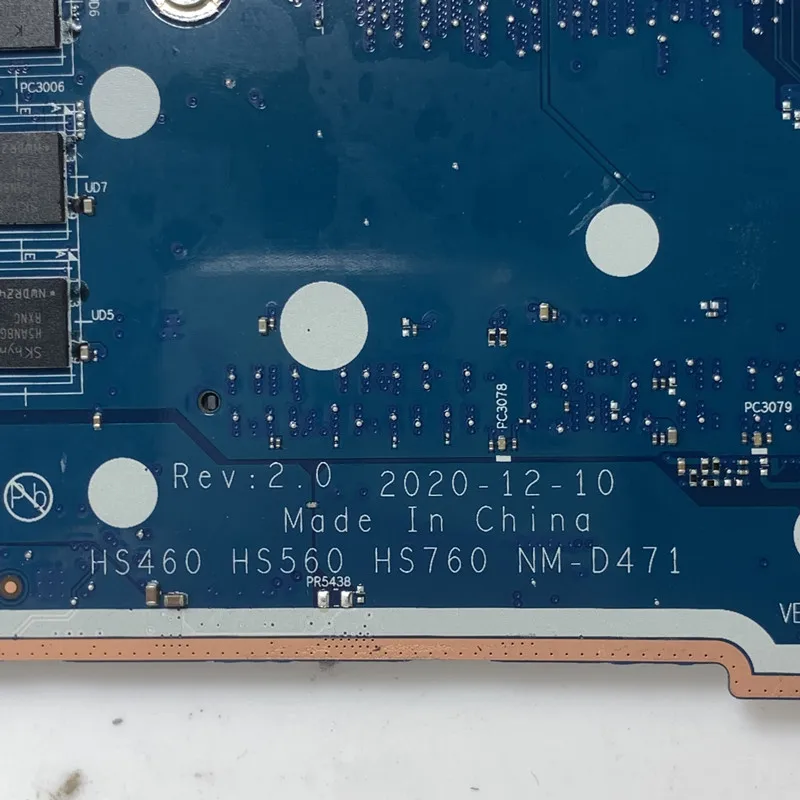 HS460 HS560 HS760 NM-D471 Mainbord For Lenovo IdeaPad 3 15ITL6