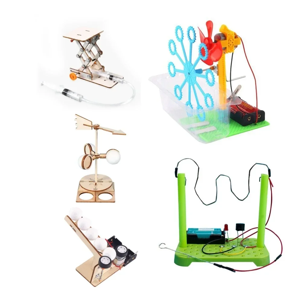 DIY STEM Experiment Kit for Kids - Educational Electronic Circuit Set with ABS Components