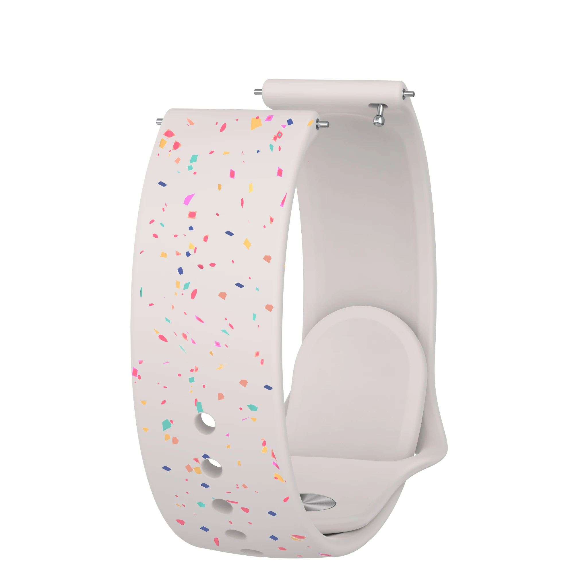 Colorful 20mm Soft Silicone Watch Band Strap
