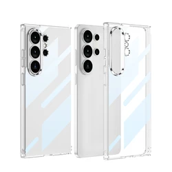 Luxury Transparent TPU Anti - Fall Protection Silicone Case - Soft Back Cover Accessories - Galaxy S26 Ultra (Clear)