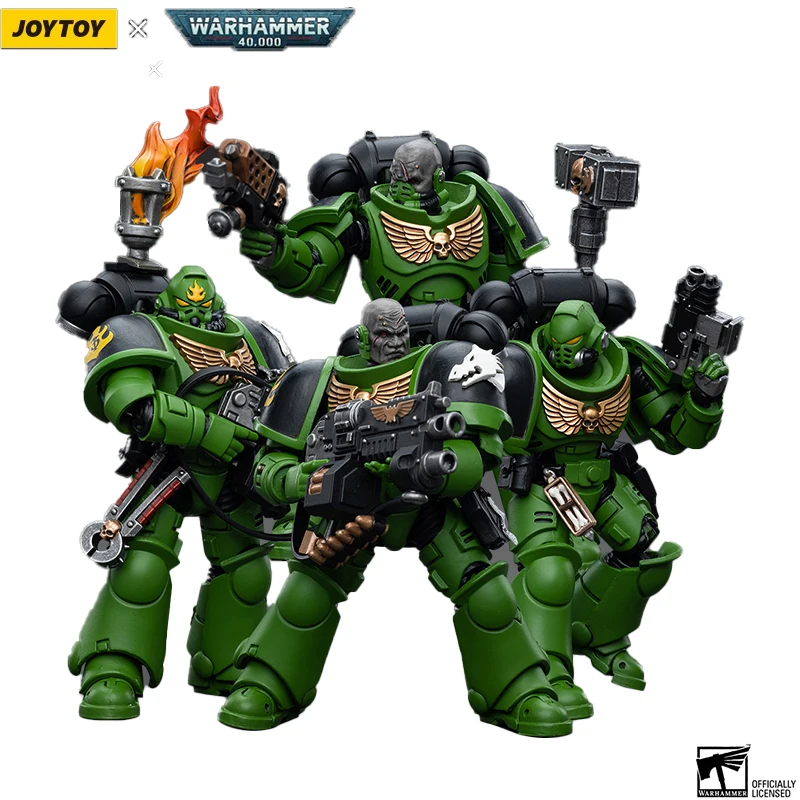 

[In Stok] Joytoy 1/18 Warhammer 40000 Salamanders Intercessors Action Figure Free Shipping Hobby Collection Model Toy Anime