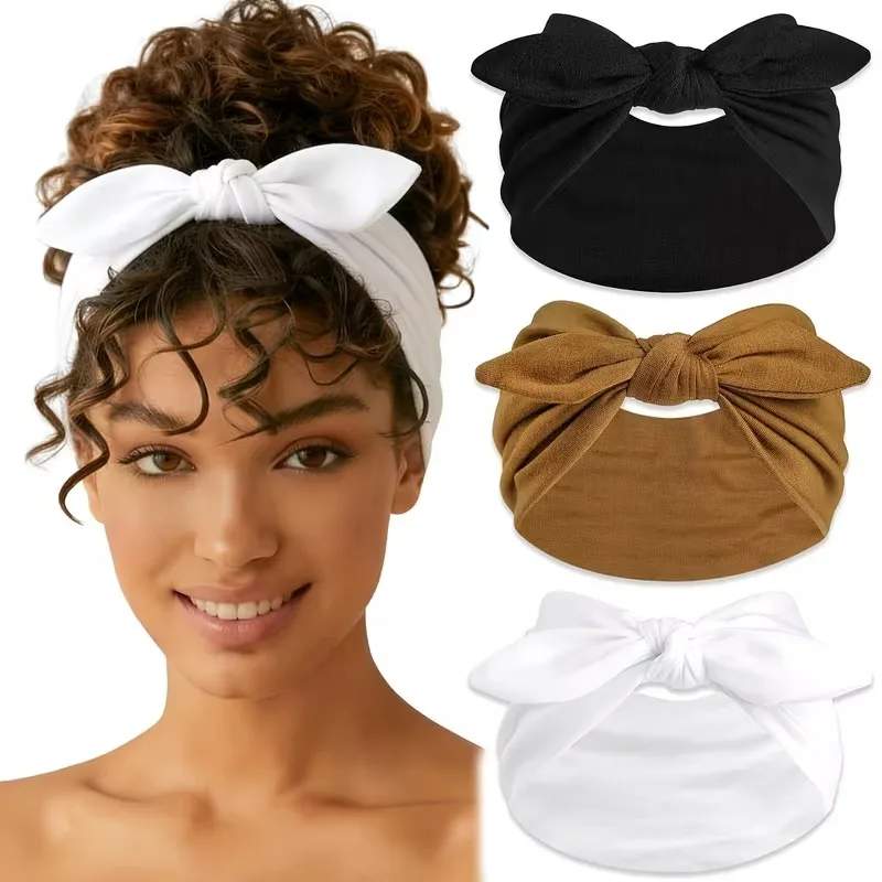 Deluxe Non-Slip Elastic Hair Wrap Headbands