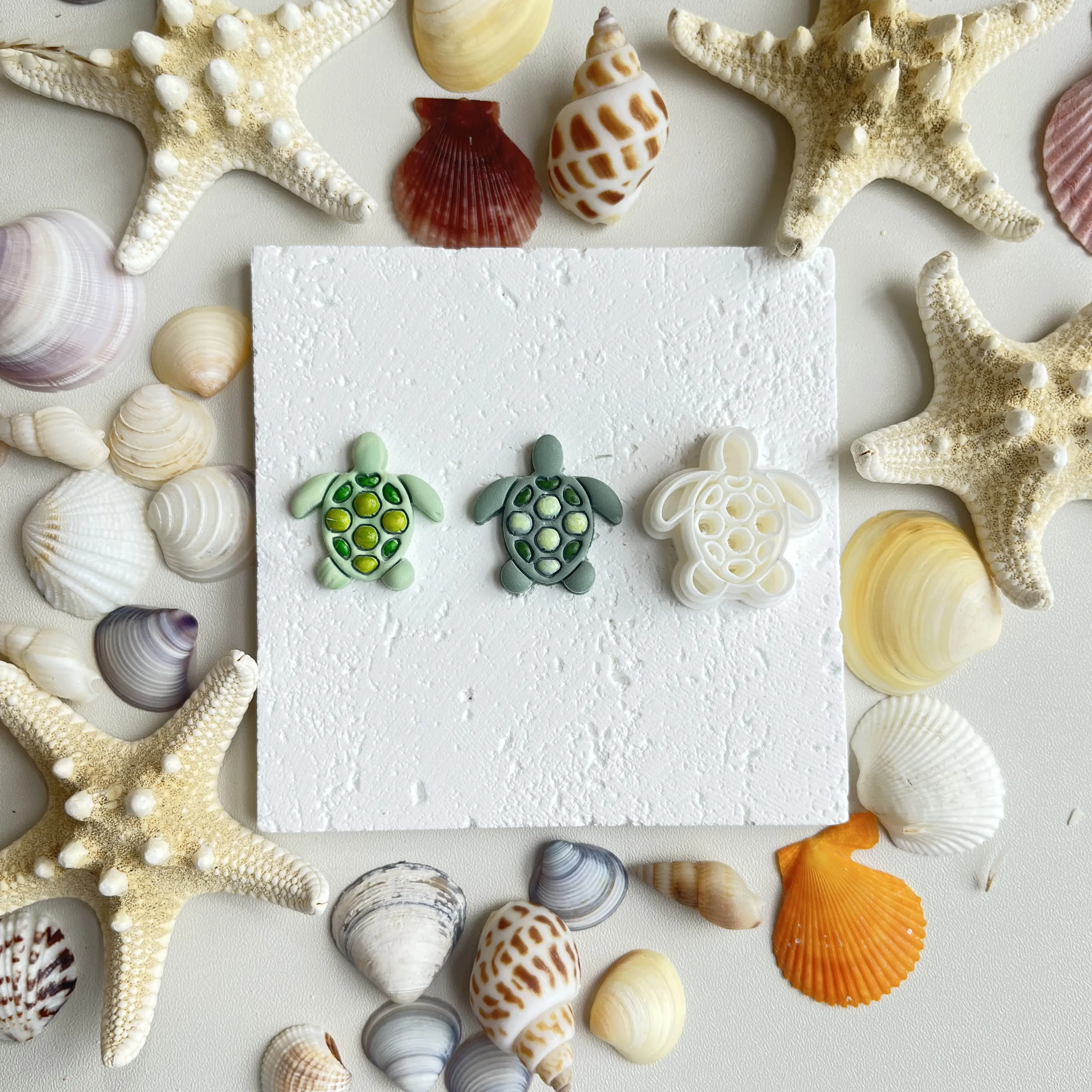 Ocean Creature Clay Molds 4