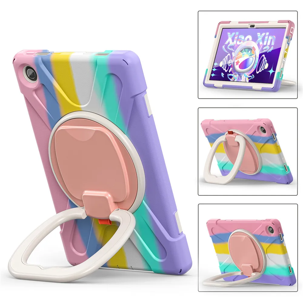 para Lenovo Tab M10 Plus 3rd Gen 10.6 Tb125f Case à Prova de Choque Crianças Tablet Capa para Lenovo M10 Plus 10.3 Polegada 2nd hd X306x Case - Imagem 6