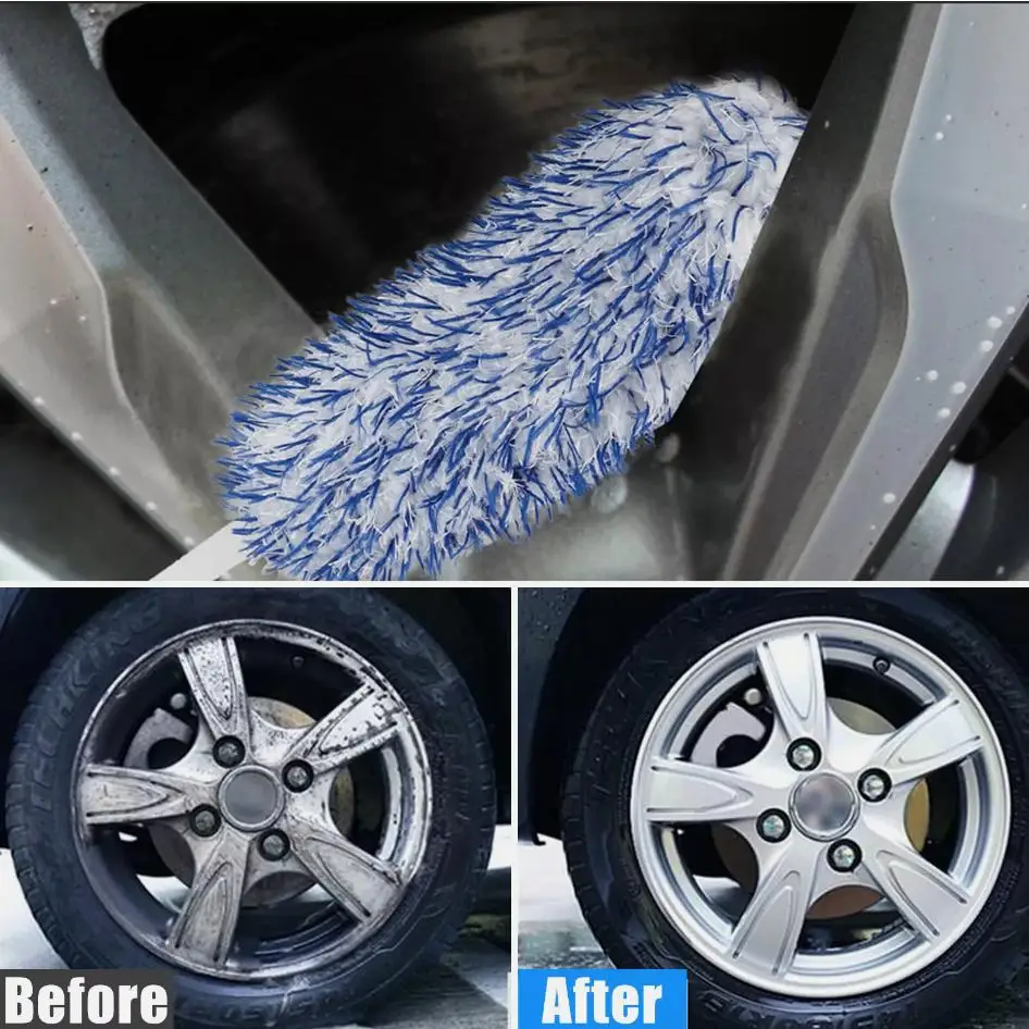 Microfiber Car Wheel Cleaning Brush 3
