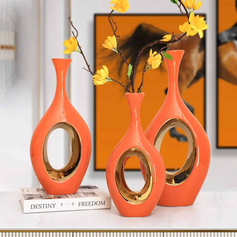 

Modern light luxury TV ornaments creative home decorations European style porch simple living room wine cabinet style
