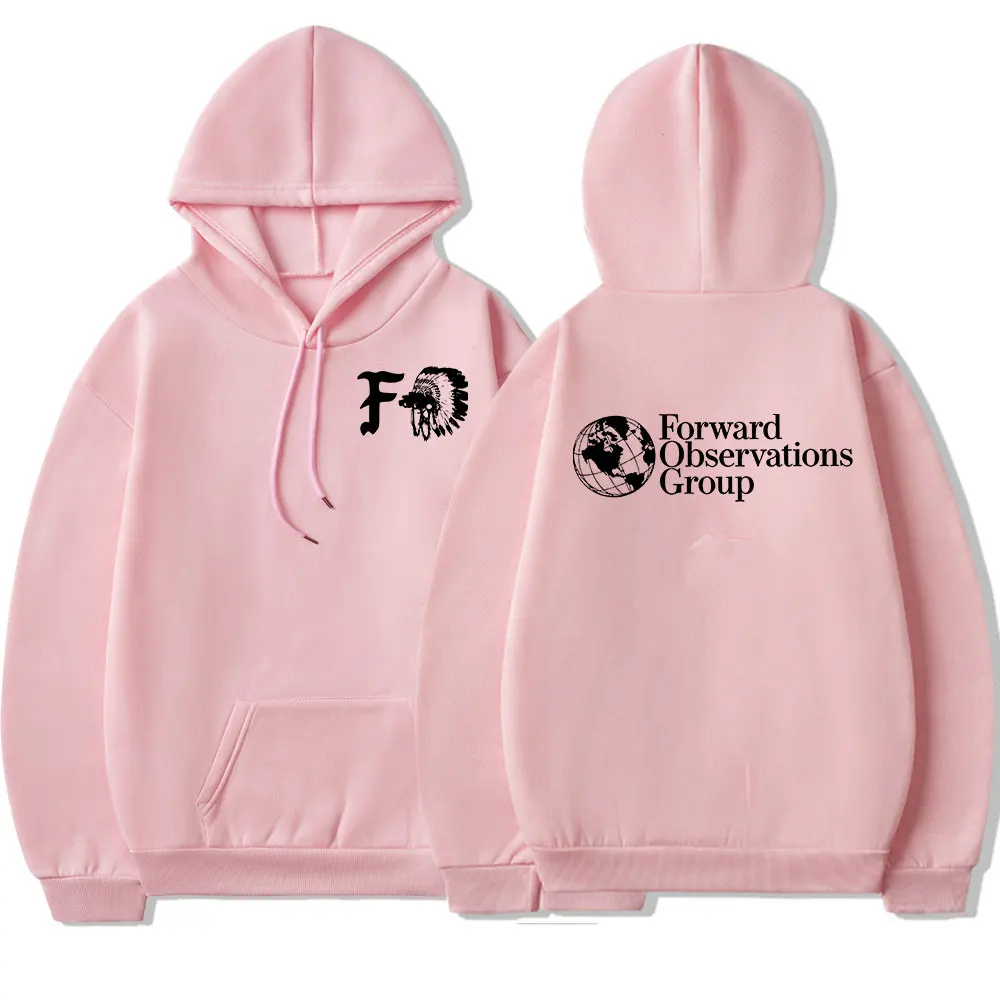 Vintage FOG Forward Observations Group Hoodie Skeleton Graphic