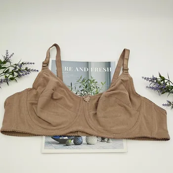 Thin Cup Cotton bra Breathable Push Up Bra Sexy Women Underwear Brassiere large Size 75-105 Lingerie Top Underwired Bralette C21 1