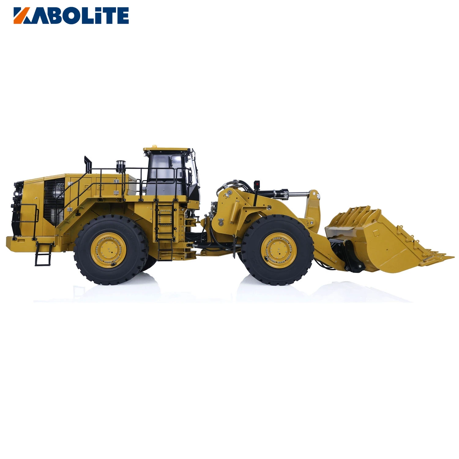 Upgraded KABOLITE Metal RC Loader Hydraulic K988 HUINA 1/14 Finished Light Sound System RTR Remote Control Car Truck RC Toys 4