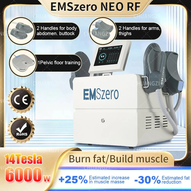 

2024 14 Tesla DLS-EMSLIM Muscle Stimulate Fat Removal Body Slimming Butt Build Sculpt Machine EMS EMSzero Weight Lose for Salon