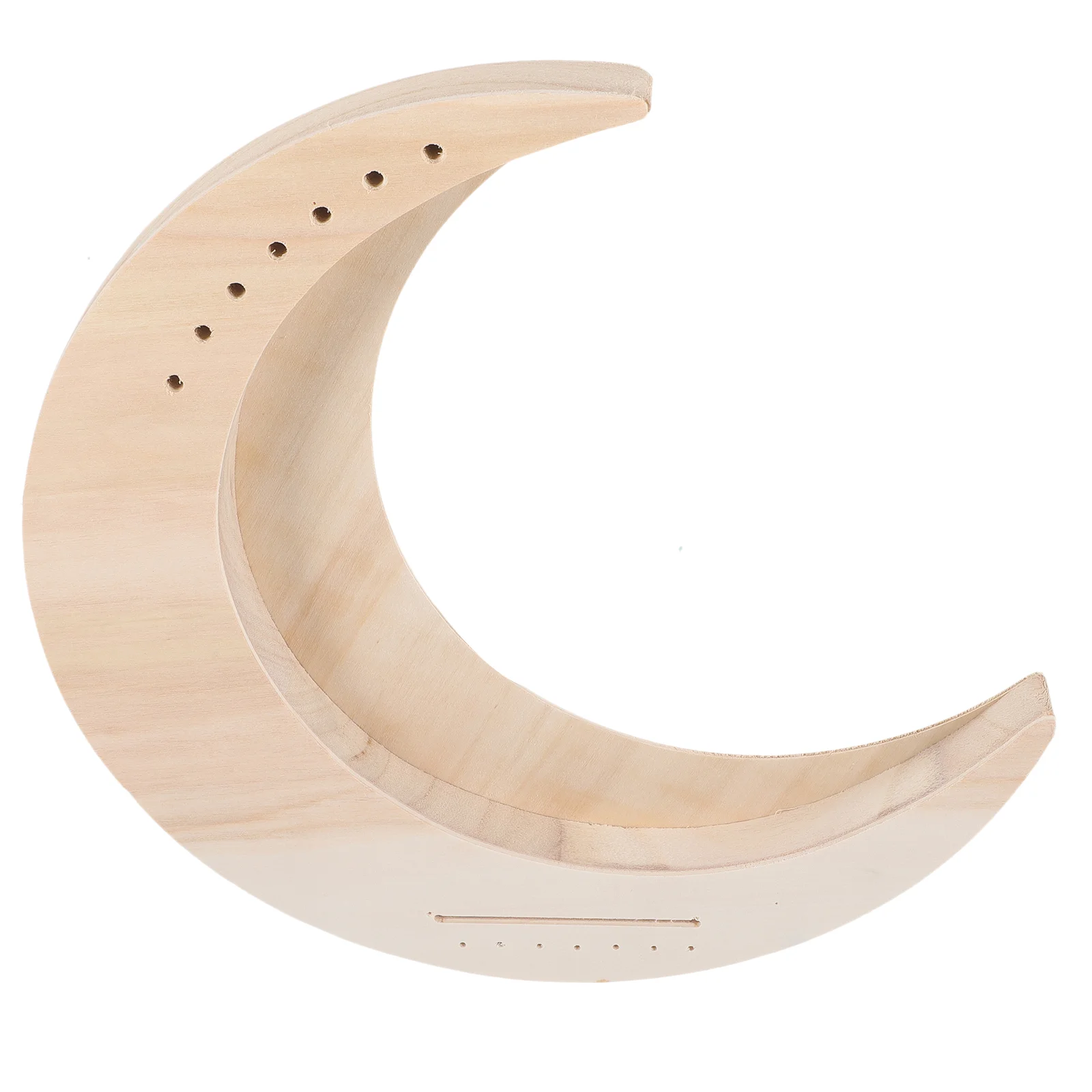 

Wooden Lyre Harp Moon Shape String Musical Instruments With Tuning Wrench For Beginners