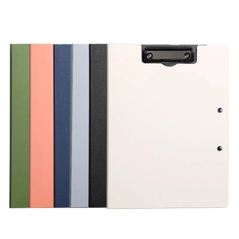 File Folders 1pc A4 Documents Organizer Clipboard With Cover Paper Folder for Business & School