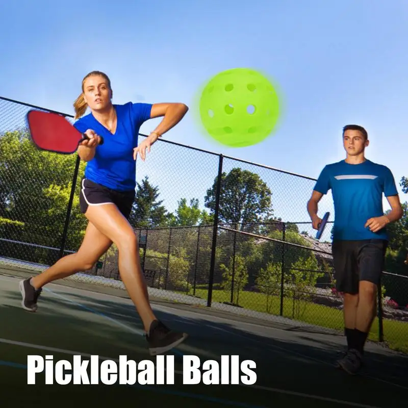 Franklin Pickleball 4pcs Outdoor Balls Golf Ball Excellent Spin And Balanced Flight With Rotational Molding Technology For B