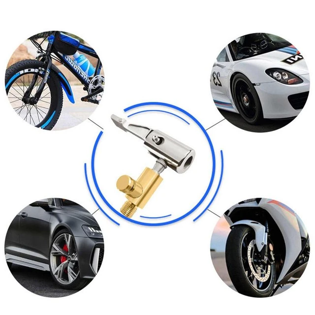 Auto Air Chuck Air Pumpe Düse Für Auto Reifen Multifunktionale Air Düse Für  Luft Kompressor Aufblasen Reifen Mit Gute Abdichtung für - AliExpress