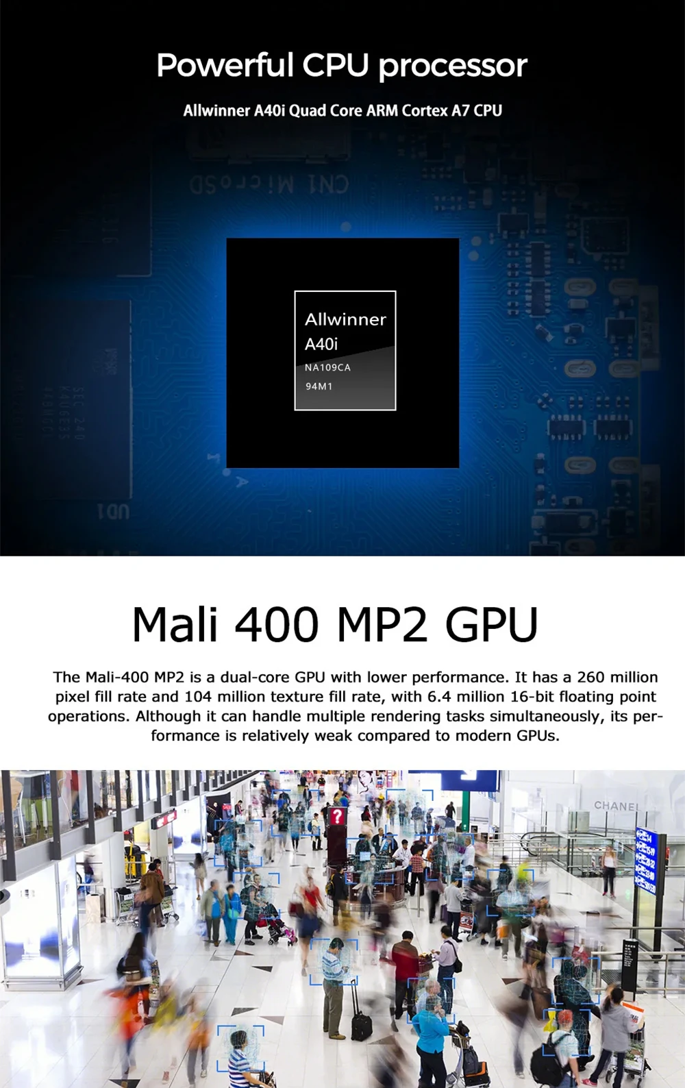 Banana Pi BPI-M2 Berry Mini Single Board Computer Allwinner A40i Quad-core Corte