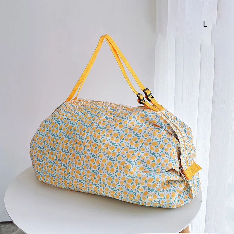 Elegant Japanese-Style Folding Travel Handbag - Multi-Purpose Shopper