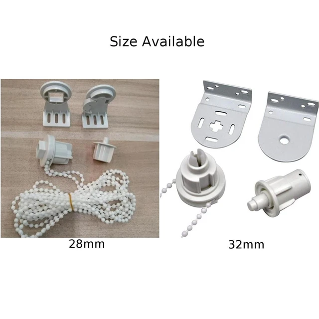28mm / 32mm Roller Blinds Pull Cord Connector Repair Kit Curtain Chain Connector Plastic Chain