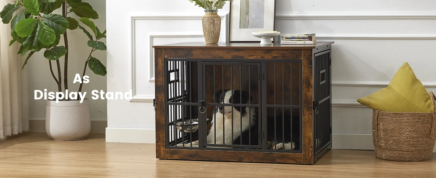 dog crate table