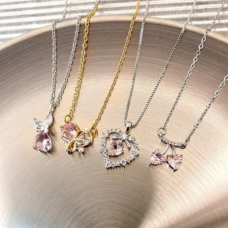 

Женская цепочка из серебра 925 пробы, с кулоном