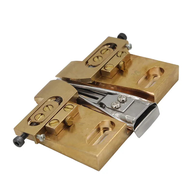 Industrial Sewing Machine Hat Folder  KS177 Tap Atta Ching Folder For Double Needle Overlock Stitch Binder 5