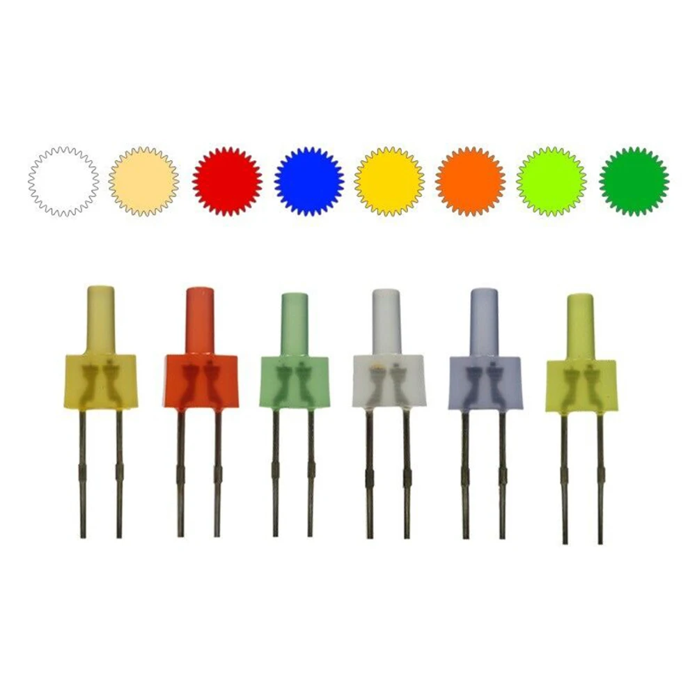 Flashing LED 2mm Tower Self-flashing Diffuse Flashing LED Tower Diffuse Self-flashing Flash Light