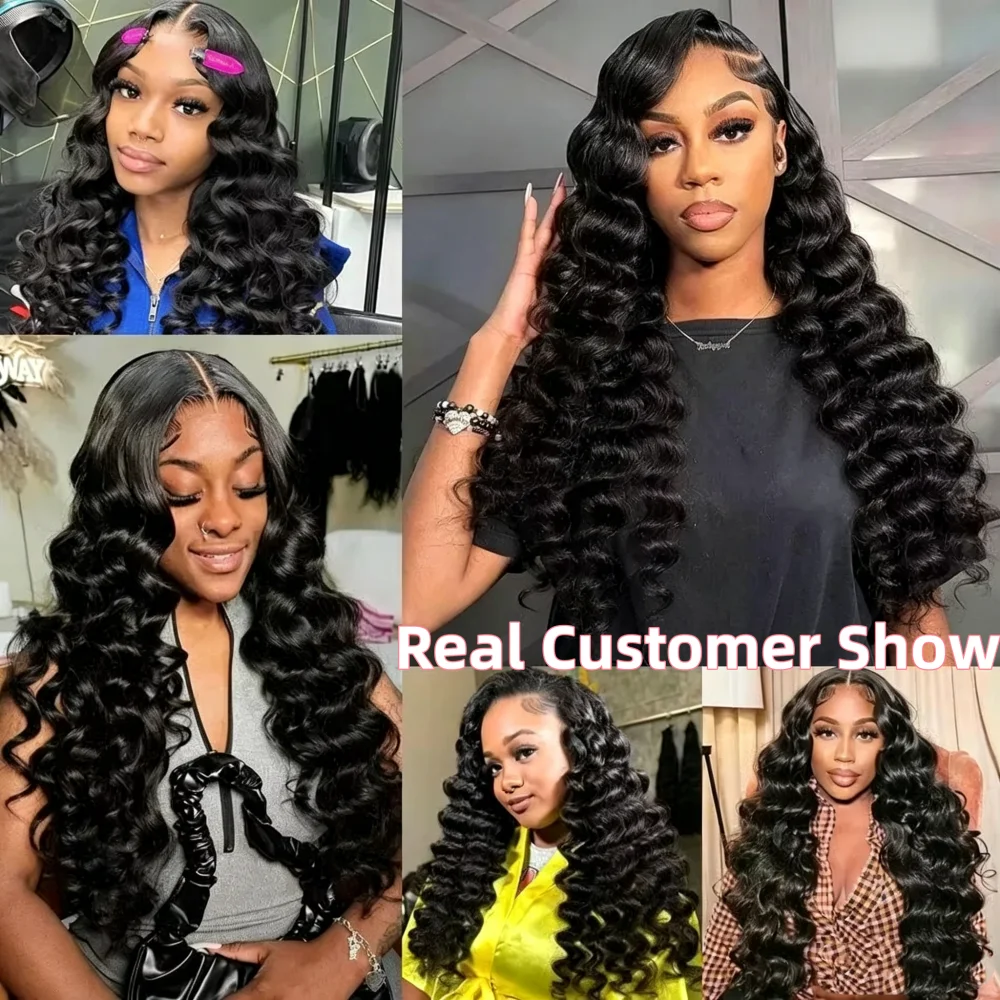 Indian Remy 30 36 40 Inch Loose Wave Bundles Burmese Raw Human Hair Bundles Extensions Unprocessed Water Wave Hair 1 3 4 Bundle 6