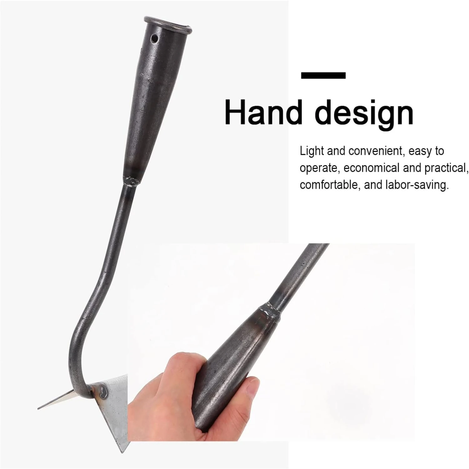 Soil Hoe Japanese Hand Hoe Hoe Head Hand Hoe  Hoe Garden Tool Digger Trenching Hoe for Weeding and Cultivating Lawn  Gardening T 6