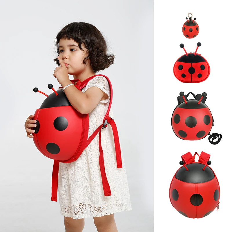 Ladybug Children School Bags 3D Cartoon EVA Kids Backpack Kindergarten Boys and Girls SchoolBags Book Bag 1