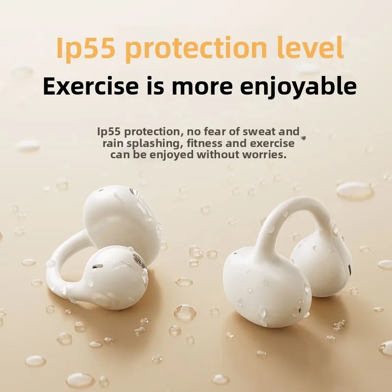 Baseus Open Ear Wireless Sports Earbuds – Super Bass, IP55, 4-Mics