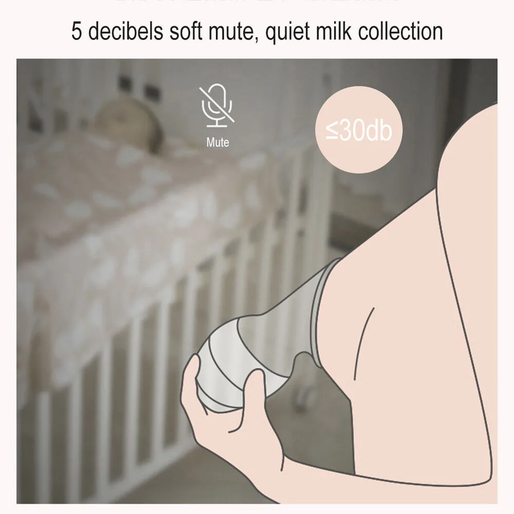 Automatic Milk Bottle Silicone Pumps One-handed Breast Collector Baby Breastfeeding Breast Milk Pump
