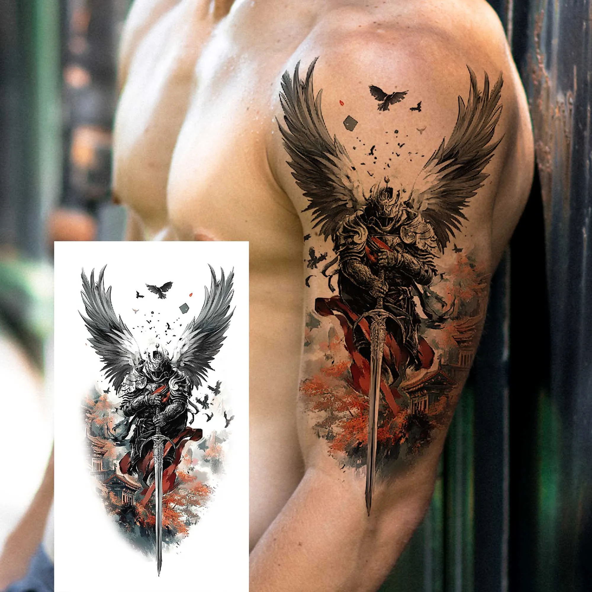 Memento Mori: The Meaning Behind Angel Tattoos, image size:2000x2000